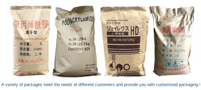 polyelectrolyte flocculant polymeer van kationen het van kationen van het polyacrylamidepoeder msds voor zwembad 14