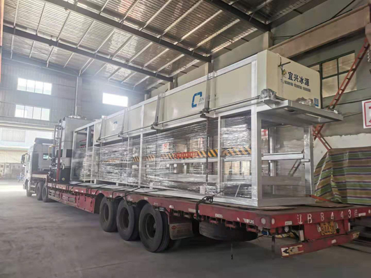 20T de Machine die van het blokijs voor van het blokmachine van het Ijskastenijs het directe koel commerciële type maken