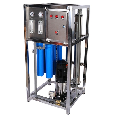 Het Systeem 500LPH van de roestvrij staal Omgekeerde Osmose voor Waterbehandeling