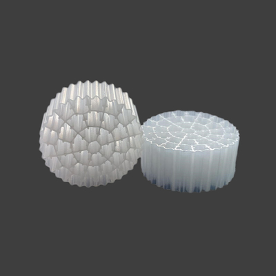 Witte van het de Dragersmembraan van K1 Mbbr Biofilm Reactor 25*10mm van Biofilm