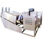 Grey Sluge Dewatering Equipment Screw-de Machine Gemakkelijk die Onderhoud van de Filterpers in China wordt gemaakt