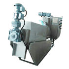 Grey Sluge Dewatering Equipment Screw-de Machine Gemakkelijk die Onderhoud van de Filterpers in China wordt gemaakt