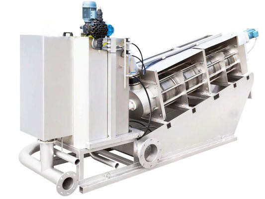 316L DAF Sludge Dewatering Machine Screw-de Modder Ontwaterende Eenheid van de Persmachine