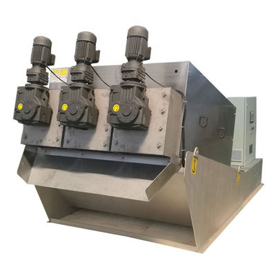 Het ontwaterende van de de Behandelingsmachine van het de Industriewater Materiaal van de de Schroefpers Hydraulische