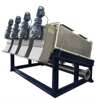 De Modder Ontwaterende Machine van schroefvolute voor de Industriewaterzuiveringsinstallatie