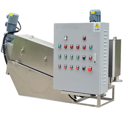 Pers van de het Systeemfilter van de Volutemodder de Ontwaterende voor Behandelings van afvalwaterinstallatie