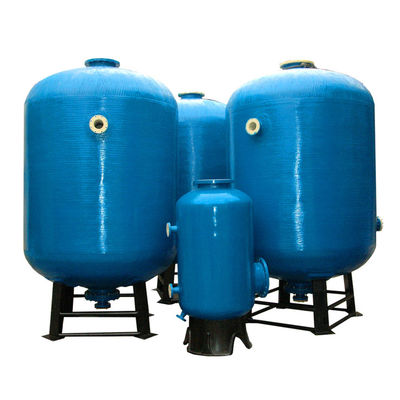 Van de het Drukvattank van de waterbehandeling FRP RO Van de het Wateropslag de Tank Blauwe Kleur